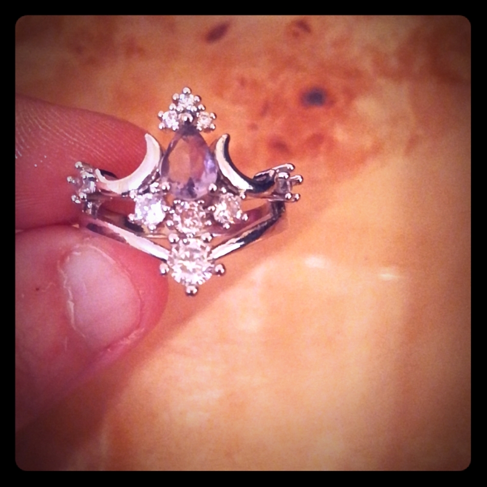 Swarovski Crystal Components Ring - image 1